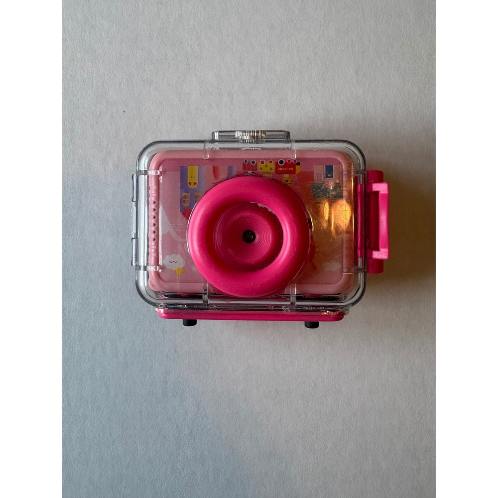 Kids Waterproof Underwater Camera 1080P 4X Zoom 2"IPS Screen 32GB Tested Works